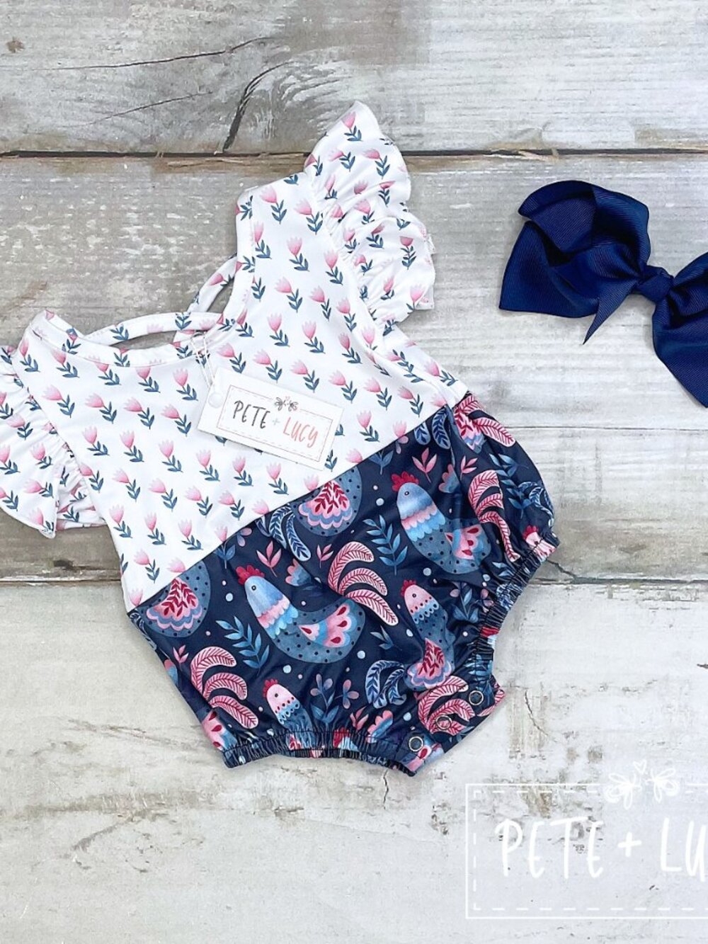 Cluck Cluck Cutie Romper